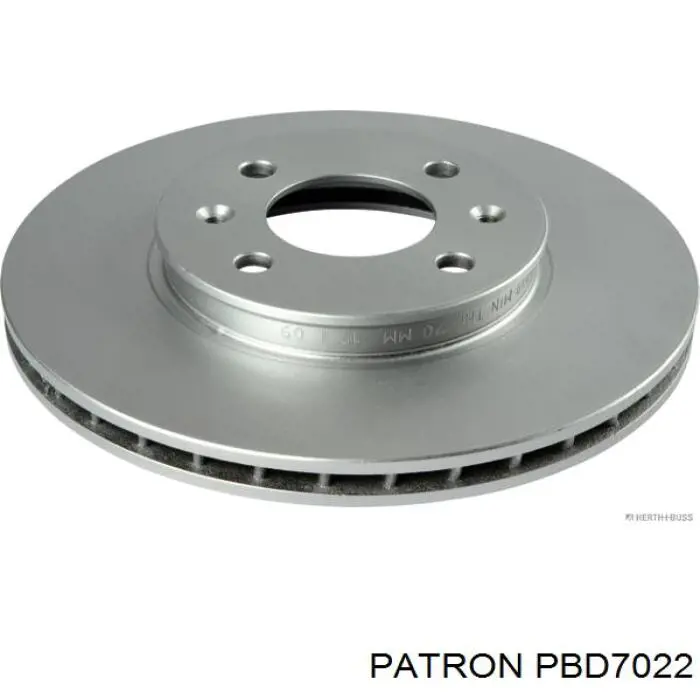 Передние тормозные диски PBD7022 Patron