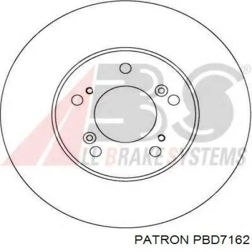 Купить PBD7162 Patron Ротор тормозной