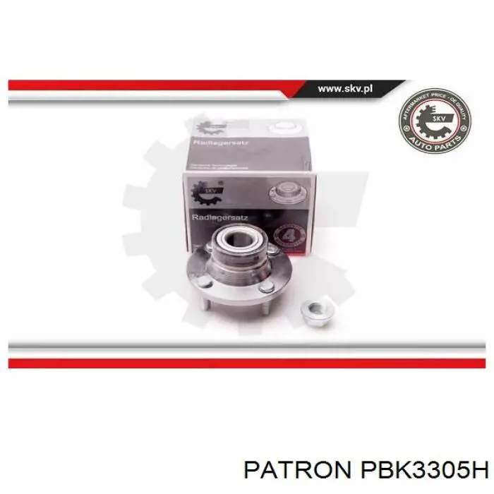 Ступица задняя PBK3305H Patron