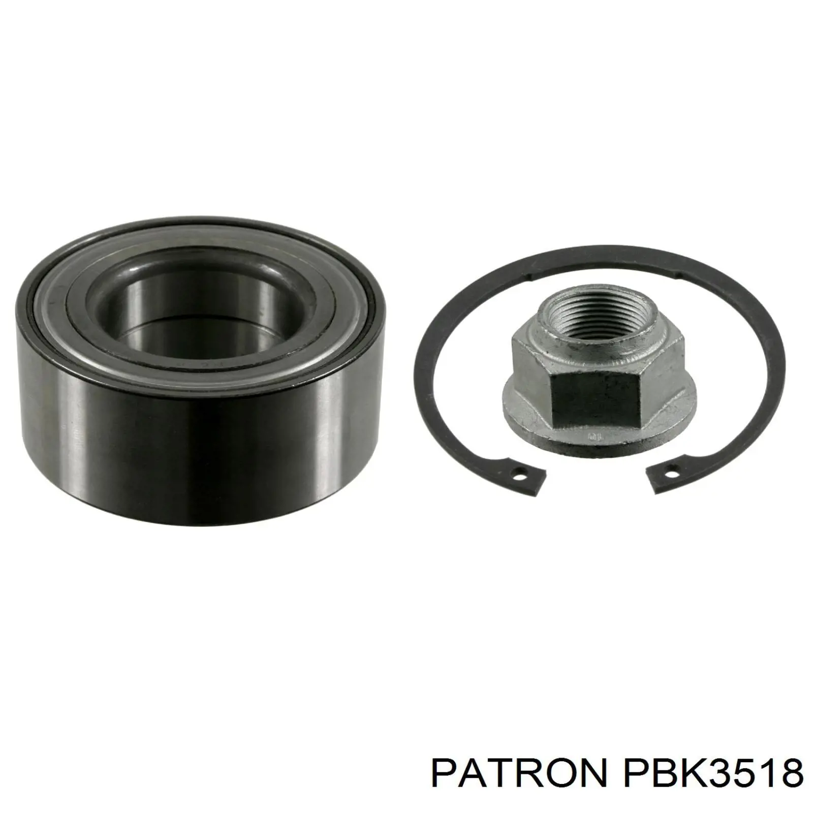 PBK3518 Patron подшипник ступицы передней/задней