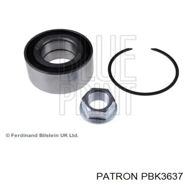 Подшипник ступицы PBK3637 Patron
