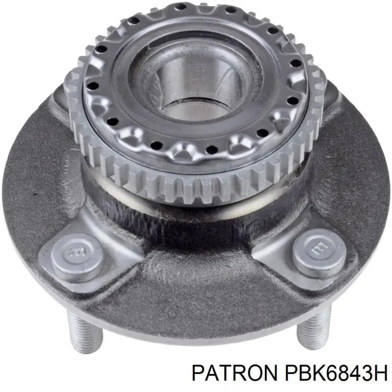 Ступица задняя PBK6843H Patron