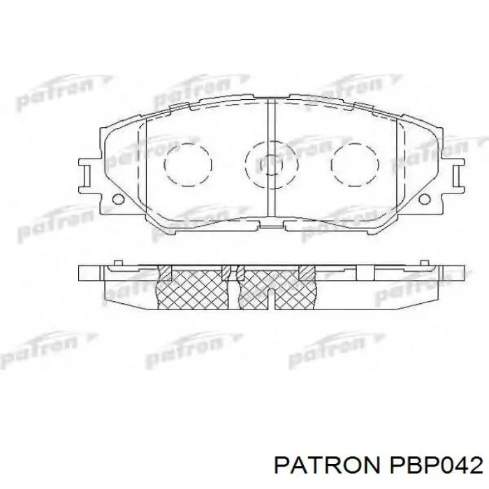 Колодки Patron PBP042 цена, от 19.00 USD