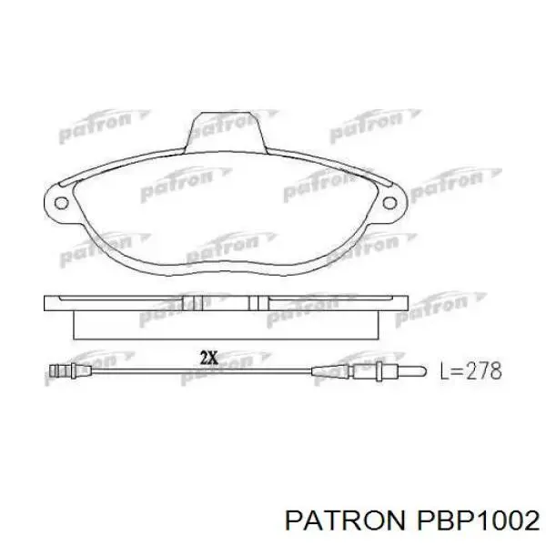 Купить T2136031 Toko cars Колодки тормозные