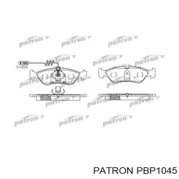 Купить S701060 Polcar Колодки тормозные задние, дисковые