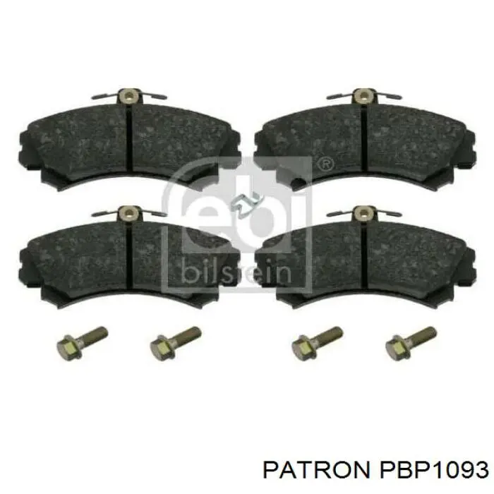 Передние тормозные колодки PBP1093 Patron