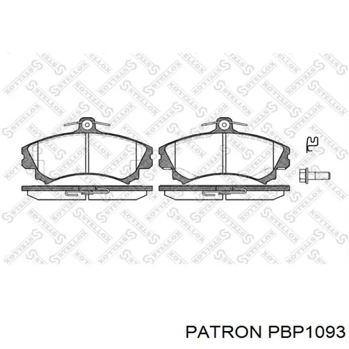PBP1093 Patron Колодки передние