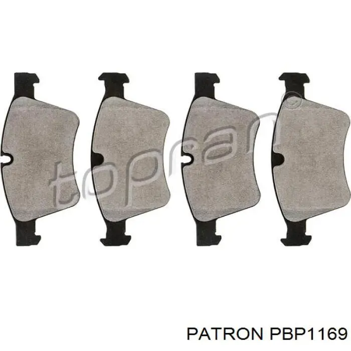 Колодки Patron PBP1169 цена, от 81.40 USD