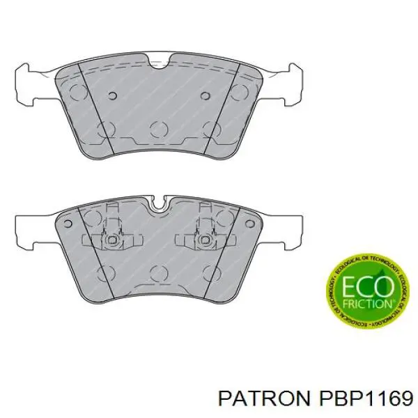 PBP1169 Patron Колодки передние