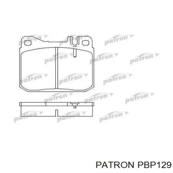 Передние тормозные колодки PBP129 Patron