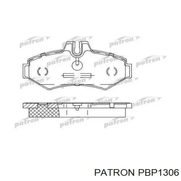 Задние дисковые колодки Ferodo FDB1306