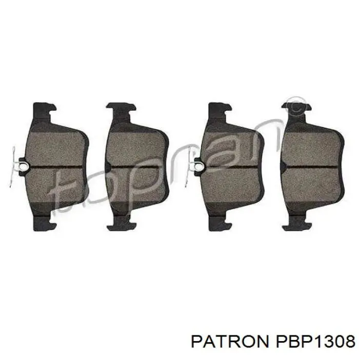 Колодки дисковые  Patron PBP1308 цена, от 28.19 USD