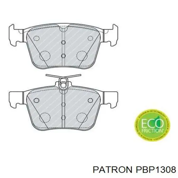 Задние тормозные колодки PBP1308 Patron