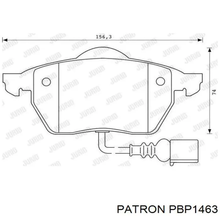 FDS1463 Ferodo Колодки передние