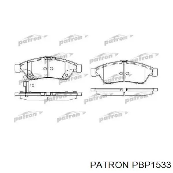 Передние тормозные колодки 5581054G61L00 Suzuki