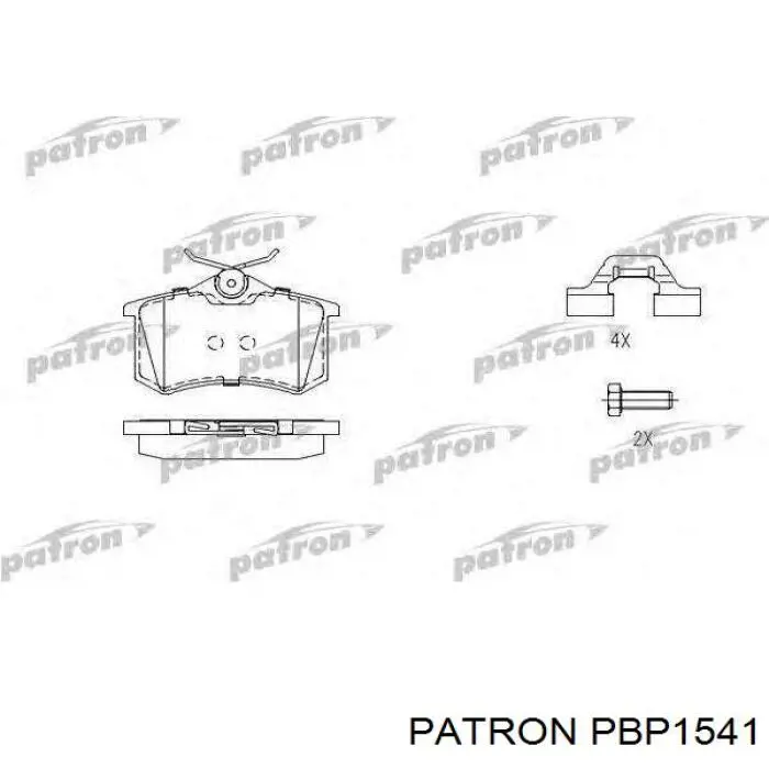 Передние тормозные колодки 24825Z Klaxcar France