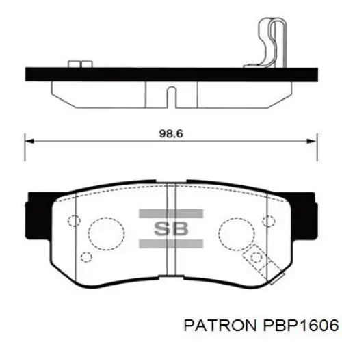Колодки дисковые  Hyundai/Kia 5830226A30 цена, от 11.86 USD