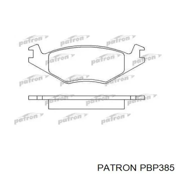 Передние тормозные колодки PBP385 Patron