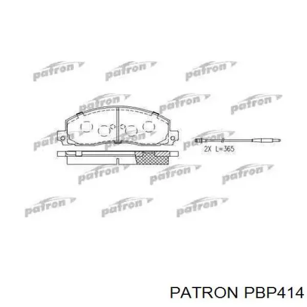 Передние тормозные колодки PA0717AF Japan Parts