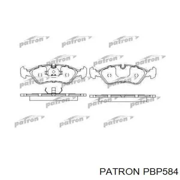 Передние тормозные колодки 2080854 Opel