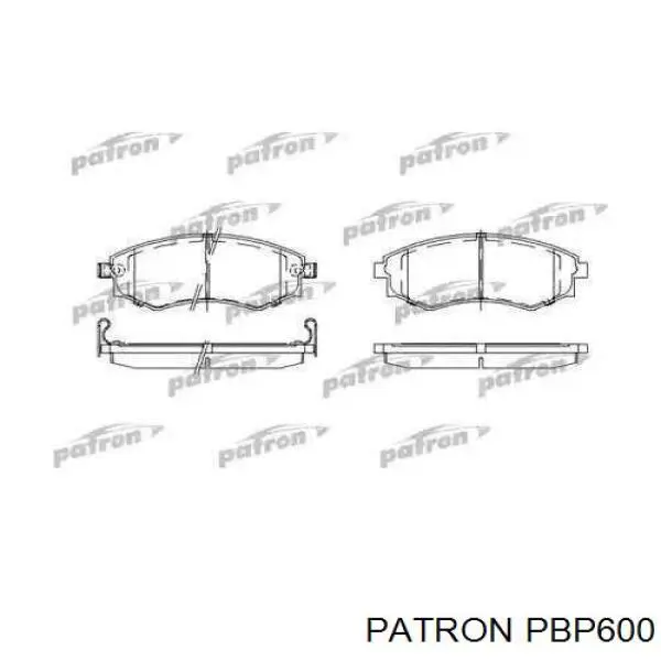 Передние тормозные колодки PBP600 Patron