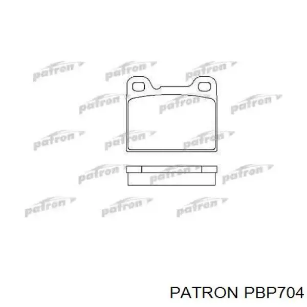 Задние тормозные колодки PBP704 Patron