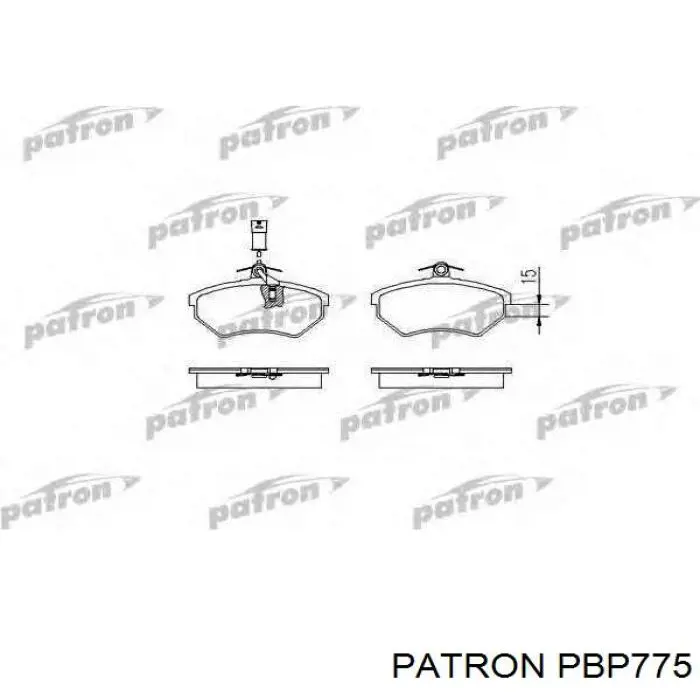 PBP775 Patron Колодки передние