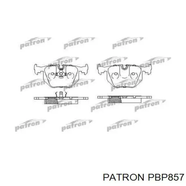 Задние тормозные колодки PBP857 Patron