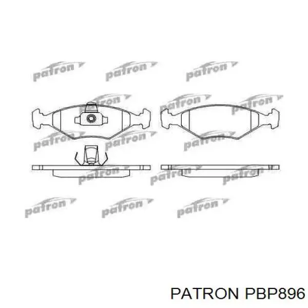 PBP896 Patron колодки тормозные передние дисковые
