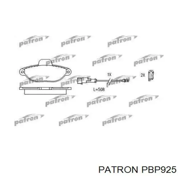 VKBP80162E SKF Колодки передние