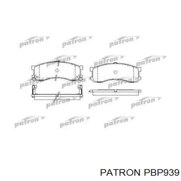 Передние тормозные колодки R504 Ross