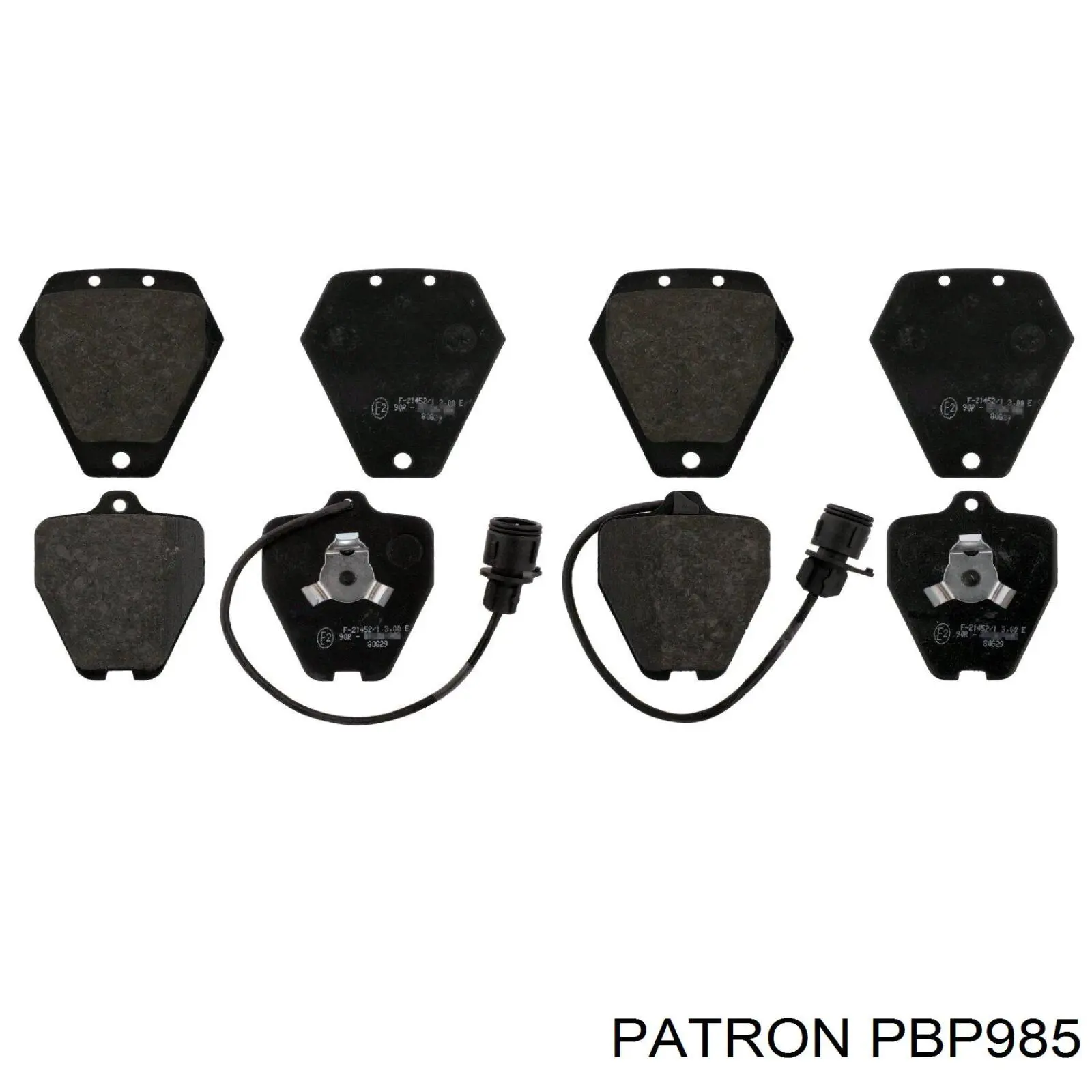 Колодки Patron PBP985 цена, от 41.83 USD