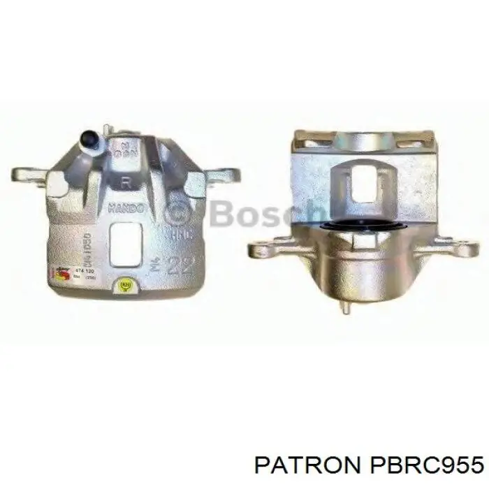 PBRC955 Patron суппорт тормозной передний правый