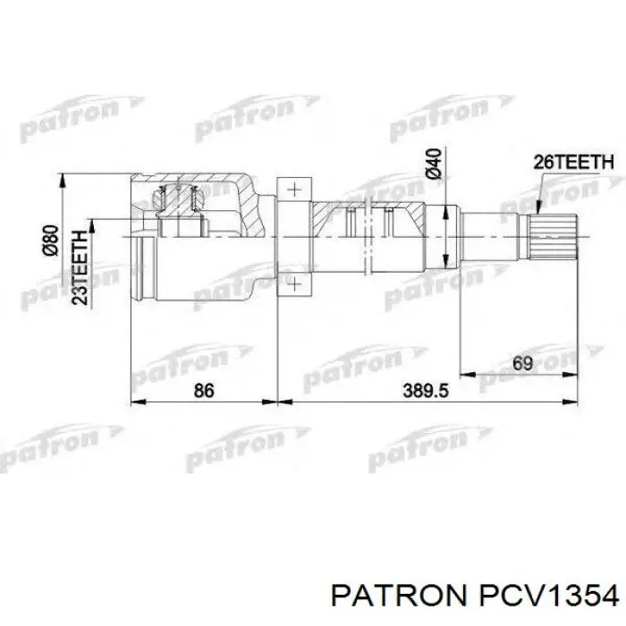 Граната колесная InA-For INF300402 цена, от 22.17 USD