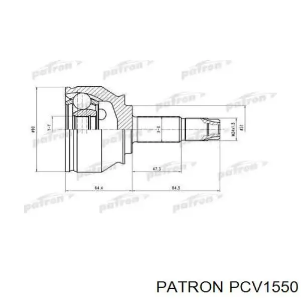 ШРУС наружный передний TOJ0013 Magneti Marelli