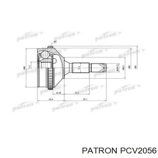 Граната колесная Patron PCV2056 цена, от 29.35 USD