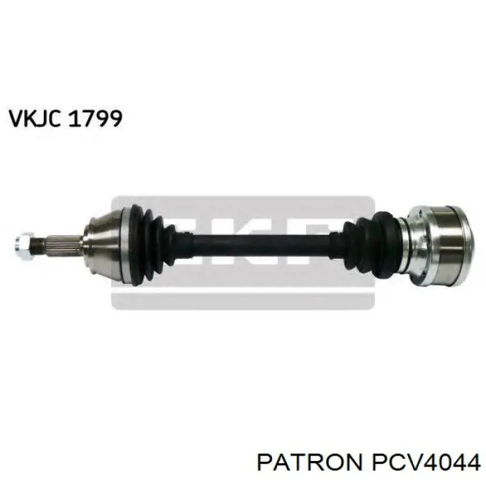 Полуось (привод) передняя PCV4044 Patron