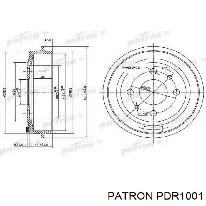 Тормозной барабан 2913R Raybestos