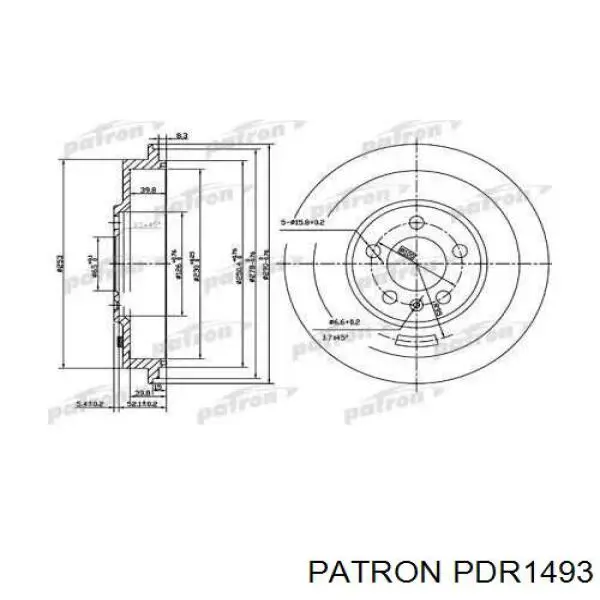Барабан тормозной задний Rider RD2625DB4262 цена, от 30.50 USD