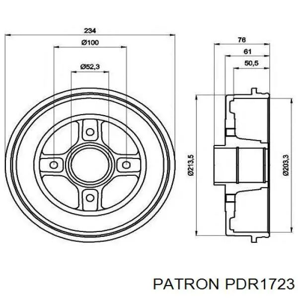 Барабан тормозной задний JPN 60H1026JPN цена, от 27.54 USD