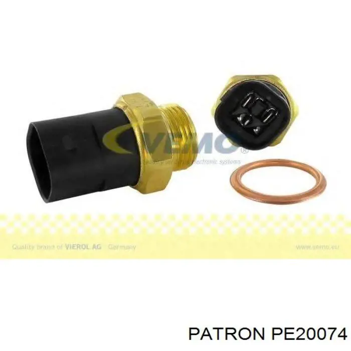 PE20074 Patron датчик температуры охлаждающей жидкости (включения вентилятора радиатора)