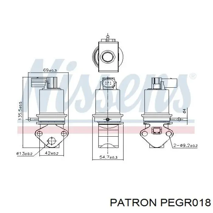 Приборы управления системы рециркуляции Wahler 710778D1 цена, от 76.15 USD