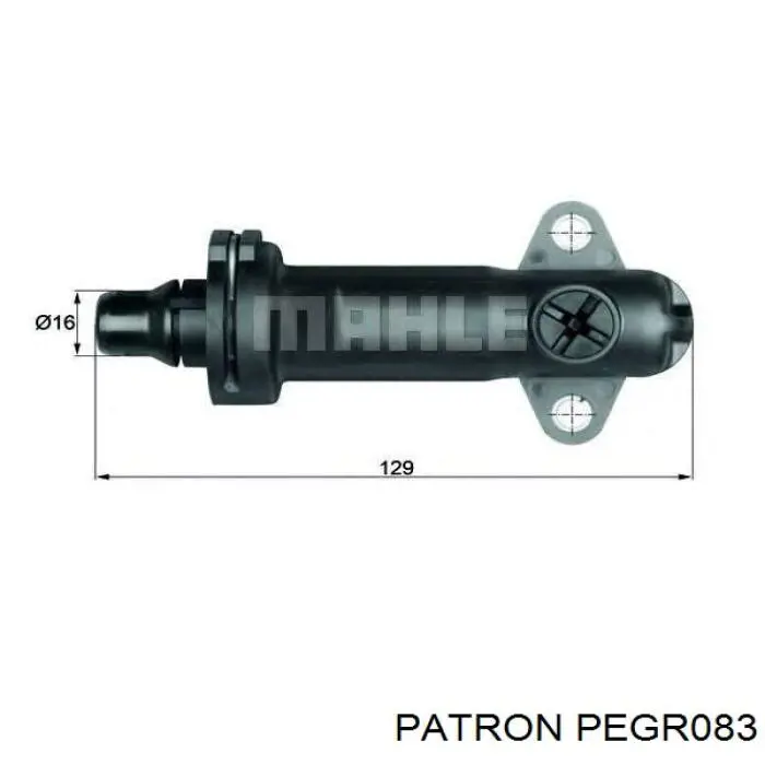 PEGR083 Patron клапан преобразователь давления наддува (соленоид)