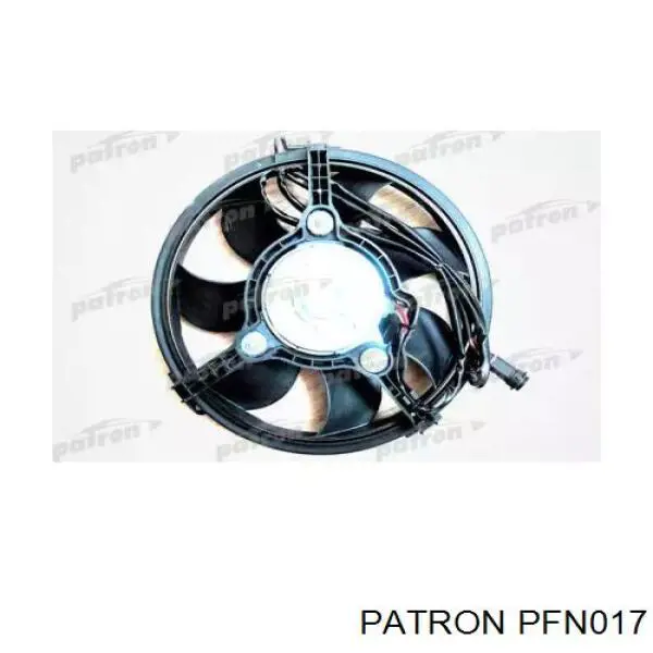 PFN017 Patron электровентилятор охлаждения в сборе (мотор+крыльчатка)