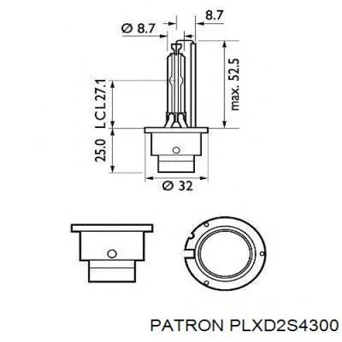 Ксенон Nissan/Infiniti KE26789910 цена, от 31.88 USD