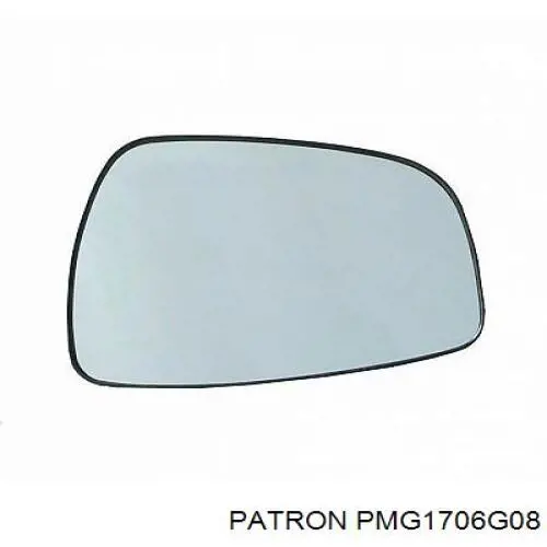 3080557E Polcar зеркальный элемент зеркала заднего вида правого