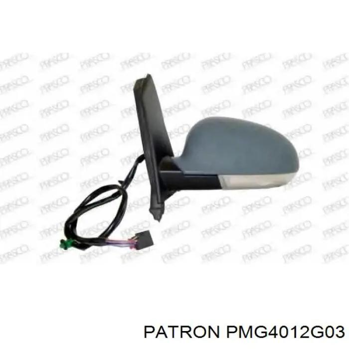 Зеркальный элемент зеркала заднего вида левого PMG4012G03 Patron