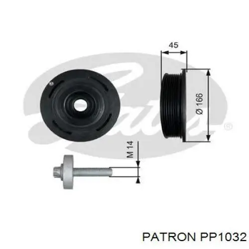 Купить 8200162582 Renault (RVI) Шкив-демпфер коленвала