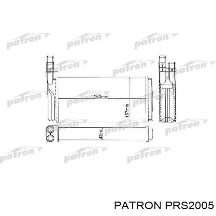 Радиатор отопителя BMW 64118391362