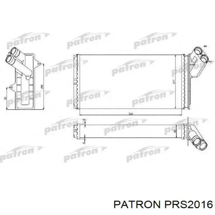 Радиатор печки (отопителя) Chrysler 1216003 цена, от 21.58 USD